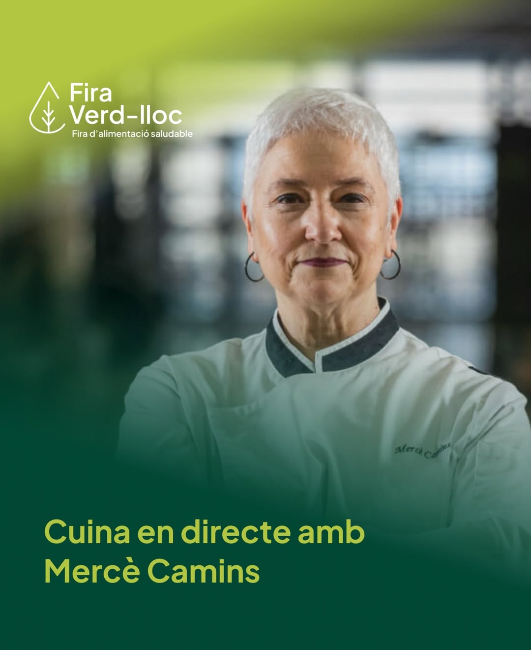 FiraVerdLloc Cuina en directe amb Mercè Camins